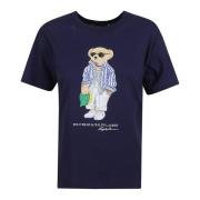 T-Shirt Ralph Lauren , Blue , Dames