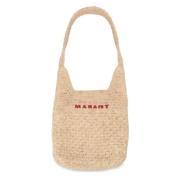 Raffia Tote Tas Isabel Marant , Beige , Dames