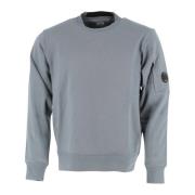 Grijze Crew Neck Sweatshirt C.p. Company , Gray , Heren