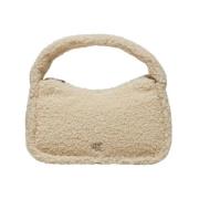 Sherpa Mini Zip Eco-Vriendelijke Handtas Calvin Klein Jeans , Beige , ...