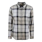 Geruite Katoenen Safari Shirt Barbour , Multicolor , Dames