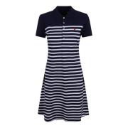 Jurk MET Korte Mouwen Ralph Lauren , Blue , Dames