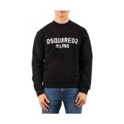 Stijlvolle Sweater Dsquared2 , Black , Heren