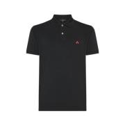 Sportieve Heren Polo Shirt Peuterey , Black , Heren