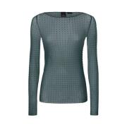 Stijlvolle Sweaters voor een chique uitstraling Pinko , Green , Dames