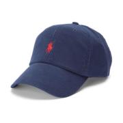 Blauwe Sport Cap met geborduurd logo Polo Ralph Lauren , Blue , Heren