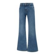 Flare Jasper Jeans 7 For All Mankind , Blue , Dames