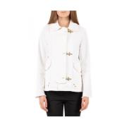 Stijlvolle Blouson Jas Fay , White , Dames