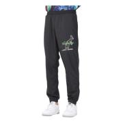 Zwarte sportieve broek regular fit lente/zomer Australian , Black , He...