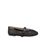 Net ballerina met strass Alma EN Pena , Black , Dames