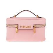 Leren handtas Versace , Pink , Dames