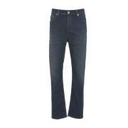 Blauwe Slim Jeans Aw24 Stijlvol Nine In The Morning , Blue , Heren