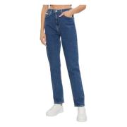 Authentieke Slim Straight Dames Jeans Calvin Klein Jeans , Blue , Dame...