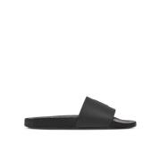 Zwarte Slippers Polo Ralph Lauren , Black , Heren