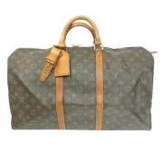 Pre-owned Canvas louis-vuitton-bags Louis Vuitton Vintage , Brown , Da...