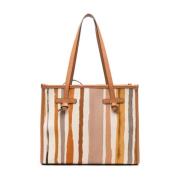 Beige Tassen met Magnetische Sluiting Gianni Chiarini , Multicolor , D...