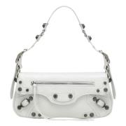 Kleine schoudertas Le Cagole Balenciaga , White , Dames