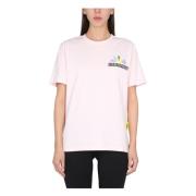 Katoenen Unisex T-shirt Barrow , Pink , Dames