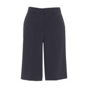 Blauwe Bermuda Broek Verhoog Stijl Birgitte Herskind , Blue , Dames