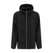 Zwarte Windbreaker Jas Givenchy , Black , Heren