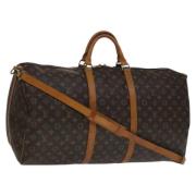 Pre-owned Canvas travel-bags Louis Vuitton Vintage , Brown , Dames