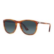 Acetaat Zonnebril Klassieke Stijl Zwart Persol , Brown , Unisex