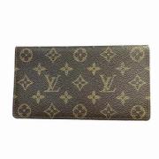 Pre-owned Canvas wallets Louis Vuitton Vintage , Brown , Dames