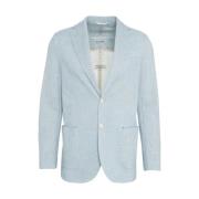 Blauwe Easy Jacket Blazer Circolo 1901 , Blue , Heren