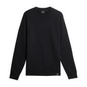 Mid Layers Klem Gelabeld Crew Neck Sweatshirt Lyle & Scott , Black , H...