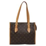 Pre-owned Canvas handbags Louis Vuitton Vintage , Brown , Dames