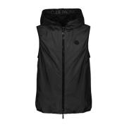 Pakito Vest Moncler , Black , Heren