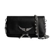 Nano Clutch in Rock Stijl Zadig & Voltaire , Black , Dames