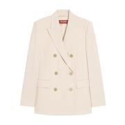 Stijlvolle Jas voor Vrouwen Max Mara Studio , Pink , Dames