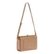 Arco Schoudertas Mini Furla , Beige , Dames