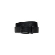 Elegante Leren Riem met Verfijnd Ontwerp Calvin Klein Jeans , Black , ...