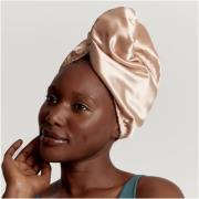 GLOV® Double-Sided Satin Premium Hair Wrap Towel - Satin Champagne