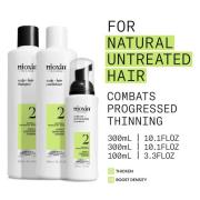 NIOXIN Scalp and Hair Thickening System 2 for Natural Hair with Progre...