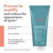 Avène Cleanance Cleansing Gel for Oily, Blemish-Prone Skin 200ml