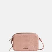 Ted Baker Stina Croco crossbody tas pale pink