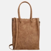 Zebra Trends Rosa shopper camel