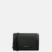 Michael Kors Jet Set crossbody tas black