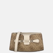 Guess Nolana crossbody tas latte logo/bone