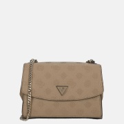 Guess Cresidia schoudertas dark taupe