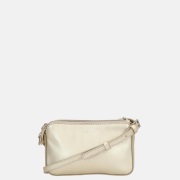 Loulou Essentiels Lisa crossbody tas light gold