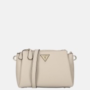 Guess Noelle crossbody tas taupe logo