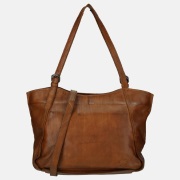 Bear Design shopper M cognac