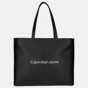 Calvin Klein Sculpted shopper black/neutral