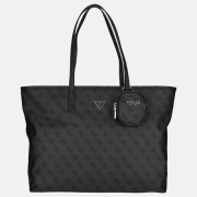 Guess Power play tech tote shopper L coal logo