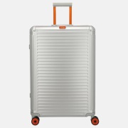 Travelite Next 2.0 reiskoffer 75 cm Limited Edition silver-orange