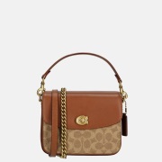 Coach Cassie crossbody tas 19' caramel